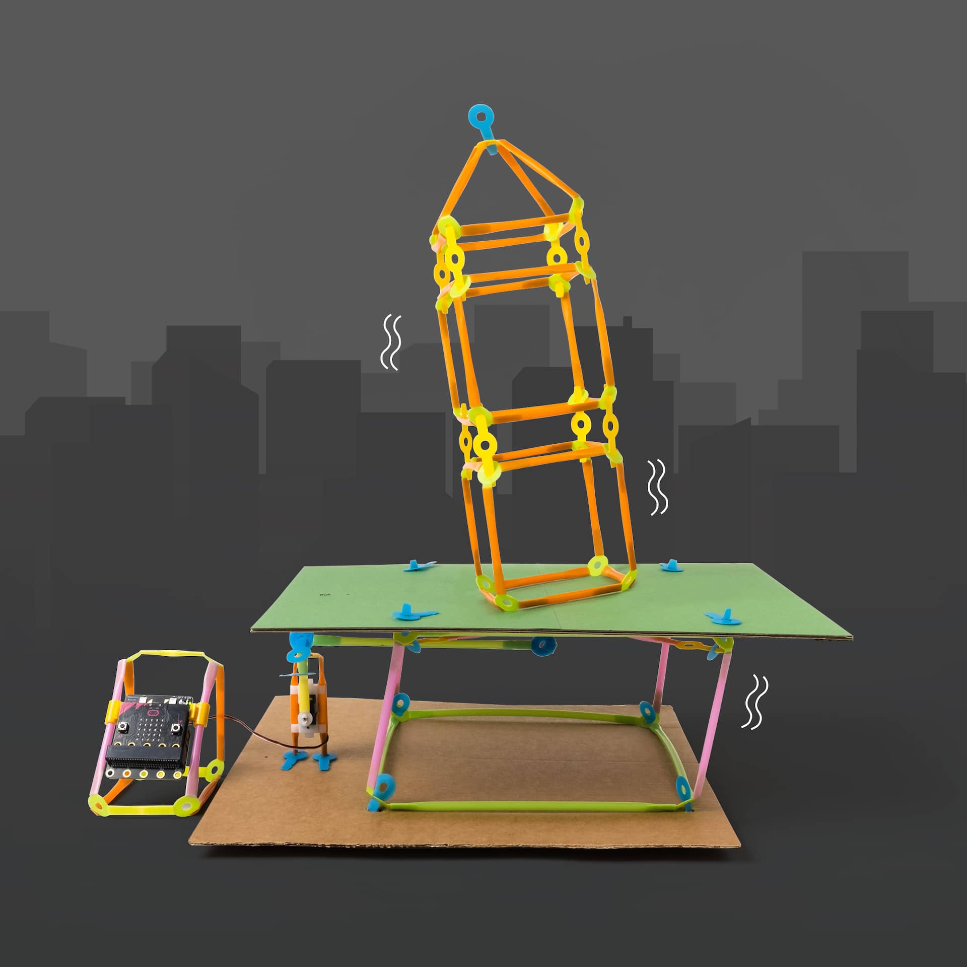 Shake table from the Earthquake Simulator lesson.