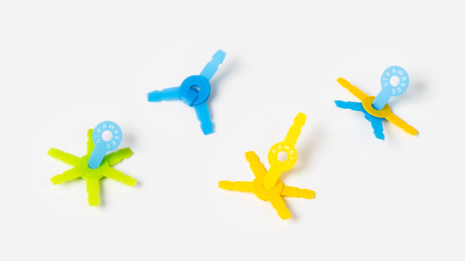While there are 4 connectors with a set number of legs to start with there is no limit to the joint combinations you make.