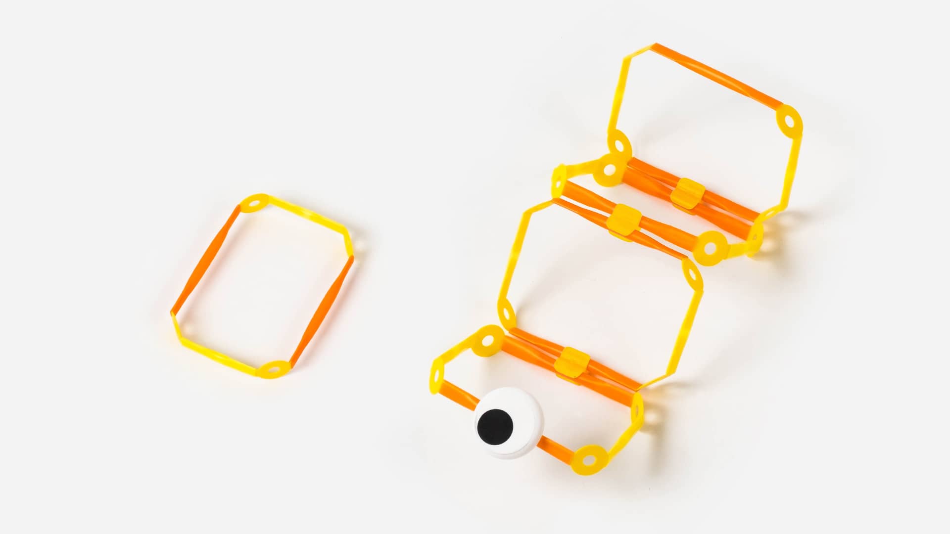 Make shape modules like building blocks and join for making bigger projects.