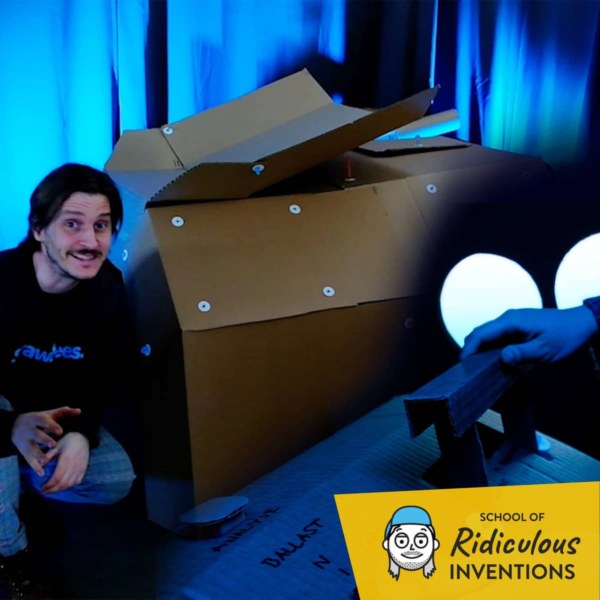 Cardboard Submarine Strawbees Classroom